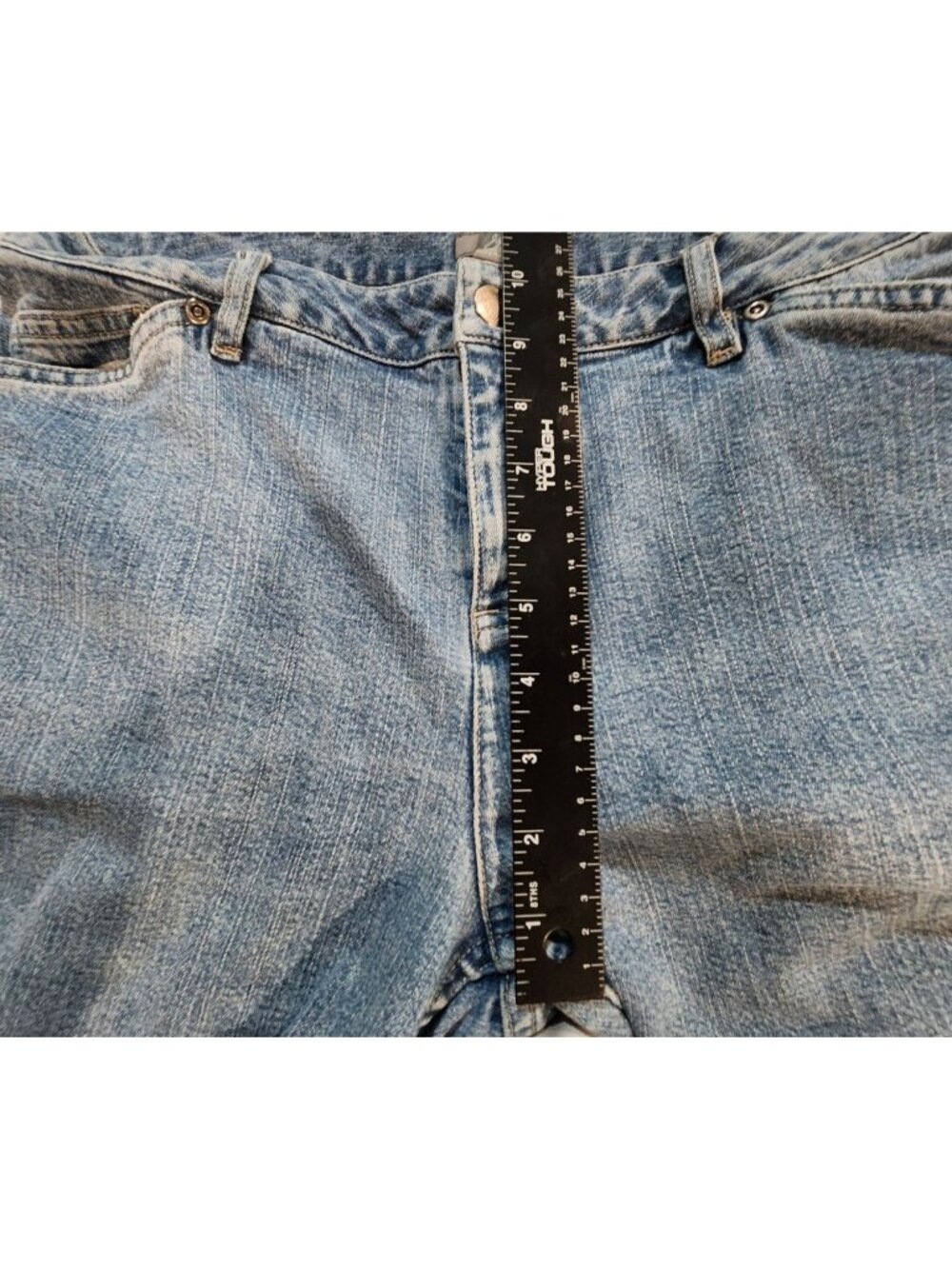 J. Jill Wide Leg Petite Light Wash Casual Denim Blue Jeans/Sz. 10P EUC - Picture 5 of 6